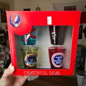 Grateful Dead Shot Glass Set 🌹